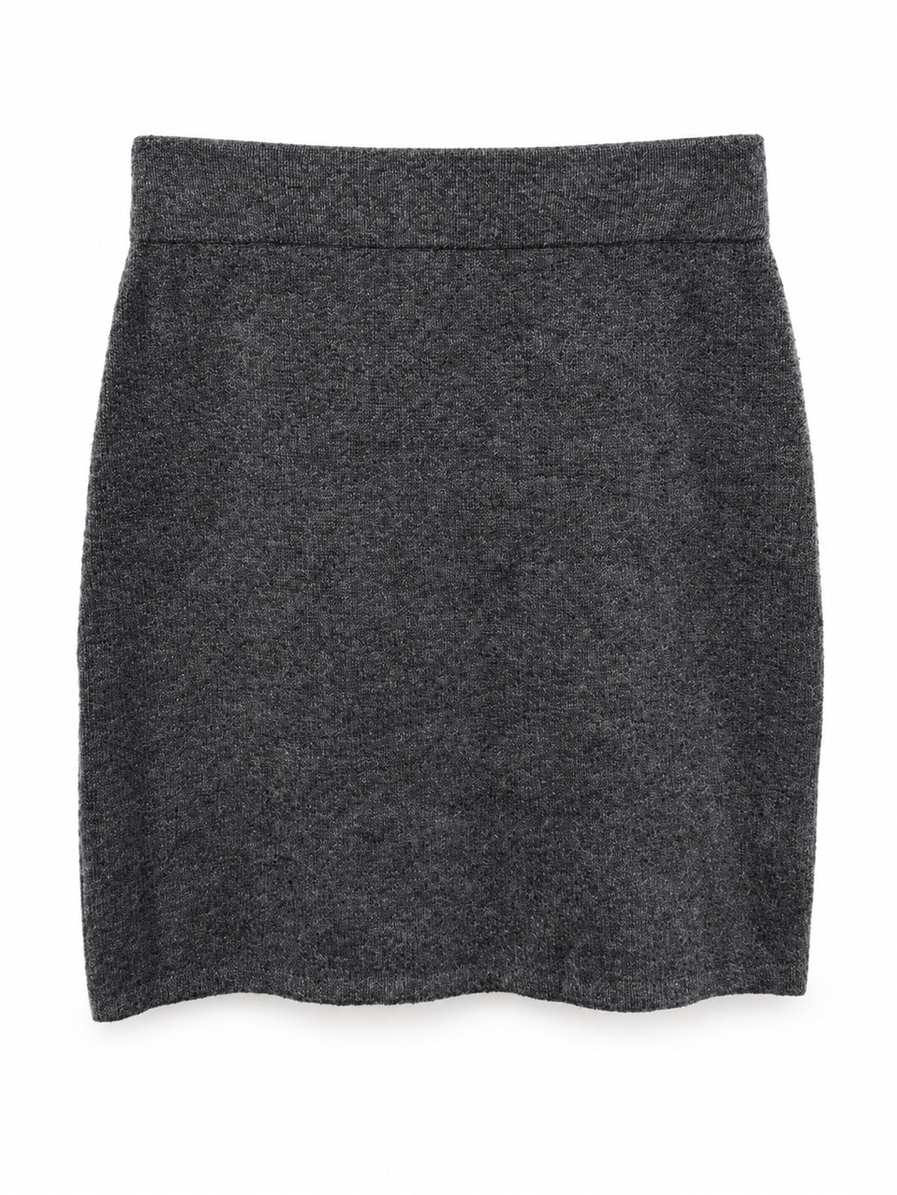 1.STATE Charcoal Gray Knit Pencil Skirt Size M NWOT